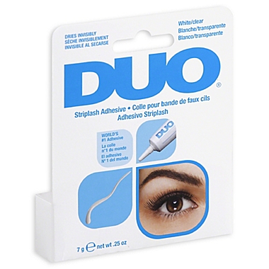 Duo&reg; .25 oz. Eyelash Adhesive in Clear/White. View a larger version of this product image.