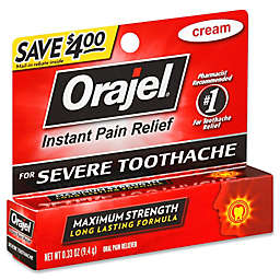 Orajel® .33 oz. Maximum Strength Instant Pain Relief Cream for Severe Tooth Ache