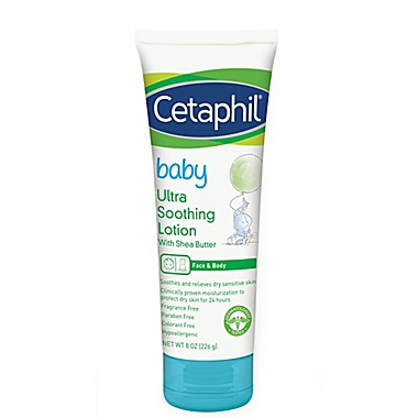 Cetaphil&reg; Baby 8 oz. Ultra Soothing Lotion with Shea Butter. View a larger version of this product image.