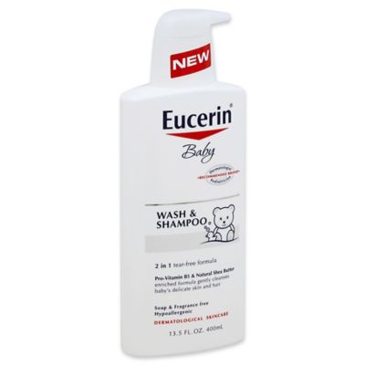 eucerin baby shampoo and wash