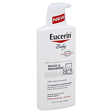 Eucerin&reg; Baby 13.5 oz. Wash and Shampoo 2-in-1 Tear-Free Formula. View a larger version of this product image.