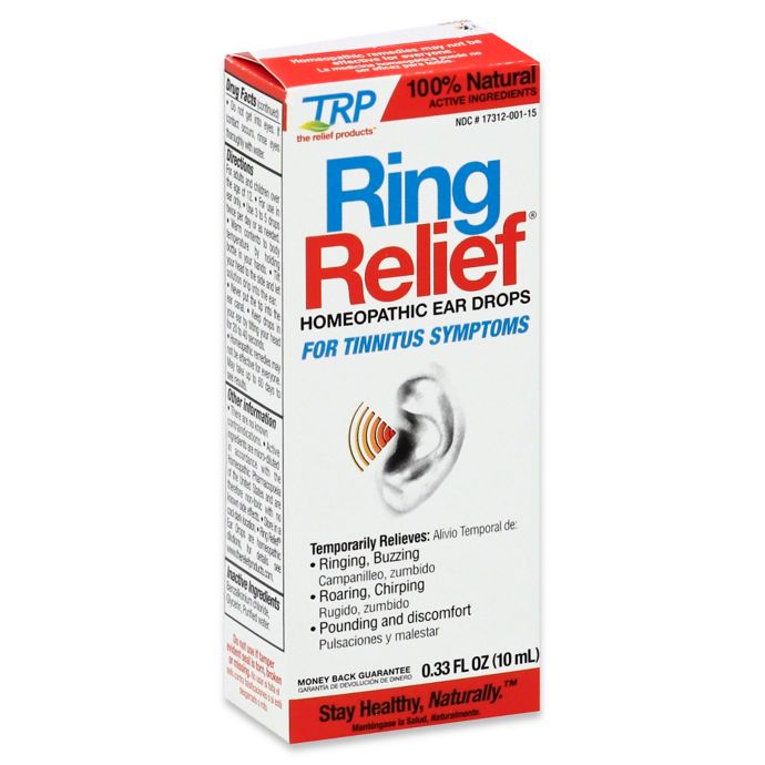 Ring Relief® .33 fl. oz. Homeopathic Ear Drops | Bed Bath & Beyond