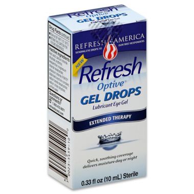 Refresh Optive&reg; .33 fl. oz. Gel Drops Extended Therapy Lubricant Eye Gel. View a larger version of this product image.