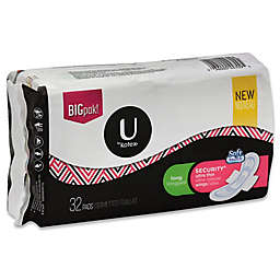 U by Kotex® 32-Count Long Security Ultra Thin Pads with Wings