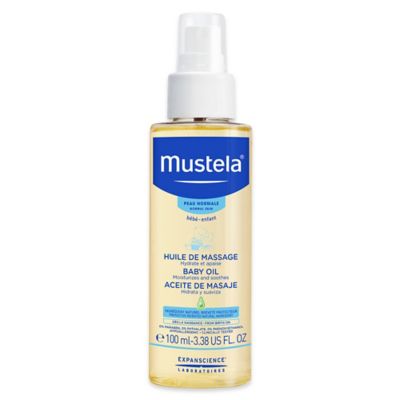 mustela baby bath oil