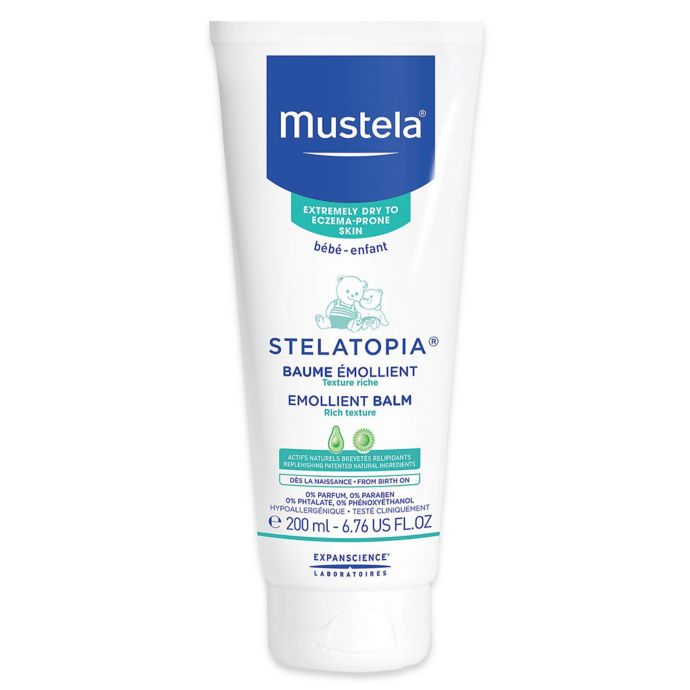 Mustela Stelatopia 6 76 Oz Emollient Balm For Extremely Dry To Eczema Prone Skin Bed Bath Beyond