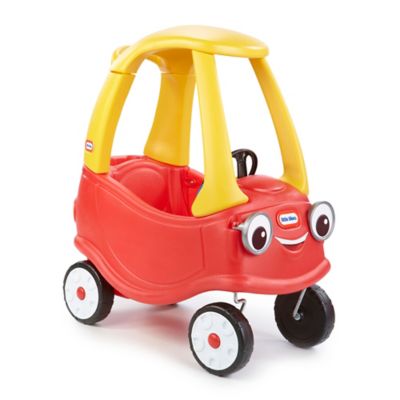 red and yellow ride in car from little tikes
