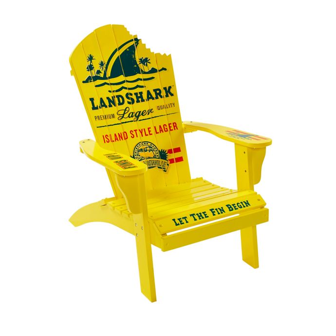 Margaritaville® Landshark Adirondack Chair in Yellow | Bed ...