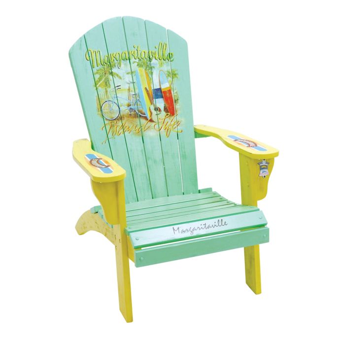 Margaritaville® Island Life Adirondack Chair in Mint Bed 