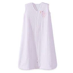 HALO® SleepSack® Medium Twine Bird Cotton Wearable Blanket in White/Pink