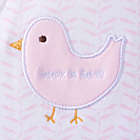 Alternate image 1 for HALO&reg; SleepSack&reg; Medium Twine Bird Cotton Wearable Blanket in White/Pink