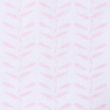 HALO&reg; SleepSack&reg; Medium Twine Bird Cotton Wearable Blanket in White/Pink. View a larger version of this product image.