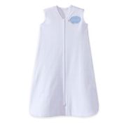 HALO&reg; SleepSack&reg; Twine Hedgehog Cotton Wearable Blanket in White/Blue