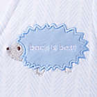 Alternate image 1 for HALO&reg; SleepSack&reg; Small Twine Hedgehog Cotton Wearable Blanket in White/Blue