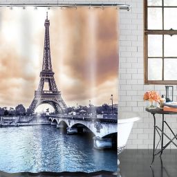 Eiffel Tower Shower Decor Bed Bath And Beyond Canada