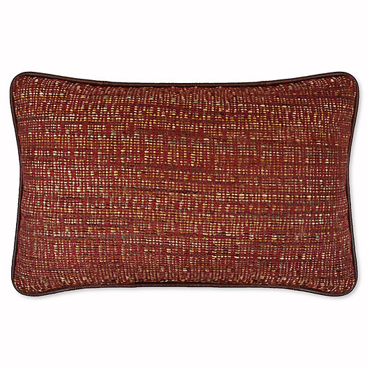 Alternate image 1 for Austin Horn Classics Dakota Boudoir Throw Pillow in Rust/Burgundy