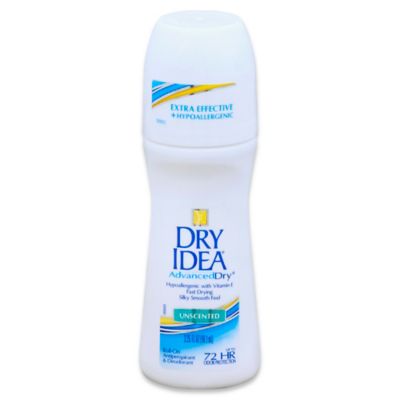 Dry Idea&reg; 3.25 oz. Advanced Dry Roll On Antiperspirant and Deodorant in Unscented
