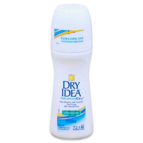 dry idea deodorant roll unscented advanced antiperspirant oz