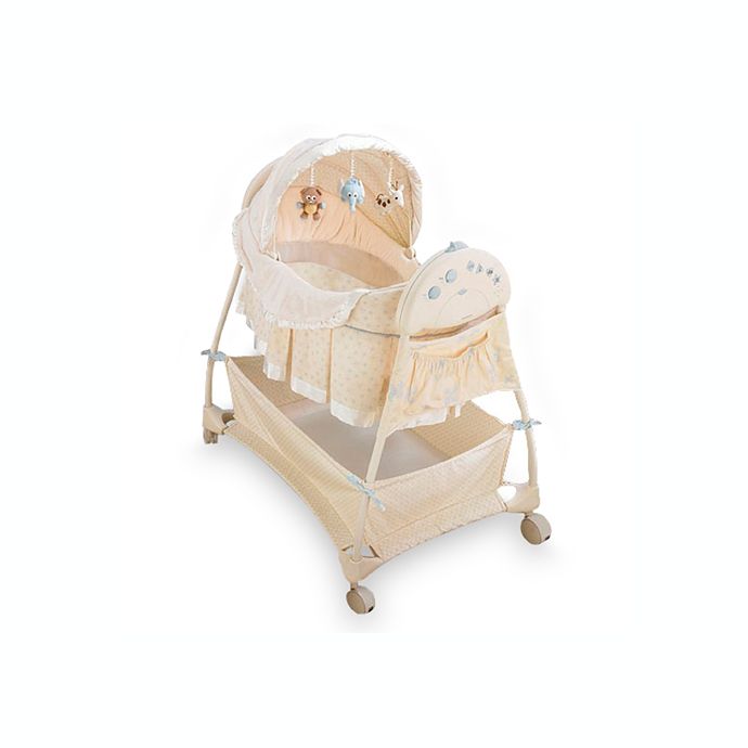 The First Years By Tomy Sway N Soothe Auto Rocking Bassinet