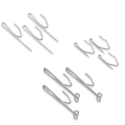 Heavy-Duty Hooks for Traverse Rods (Set of 14)