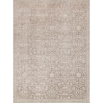Magnolia Home by Joanna Gaines Ella Rose 3-Foot 7-Inch x 5-Foot 6-Inch Area Rug in Pewter