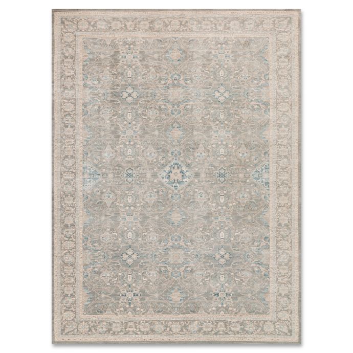 Magnolia Home by Joanna Gaines Ella Rose Rug in Steel Bed Bath and