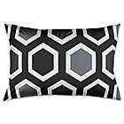 Alternate image 0 for Geometric King Pillow Sham in Black/White/Grey