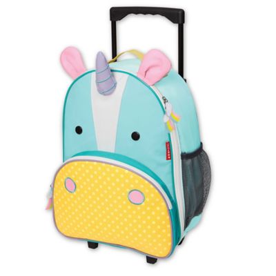 unicorn rolling luggage