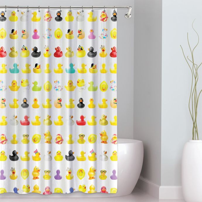 Duckies Peva Shower Curtain Bed Bath Beyond