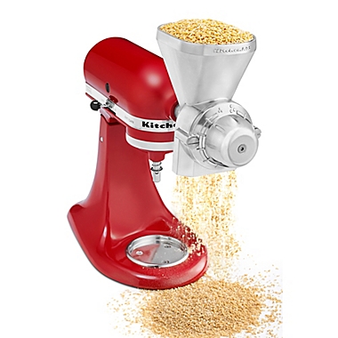 KitchenAid&reg; All Metal Grain Mill Attachment. View a larger version of this product image.