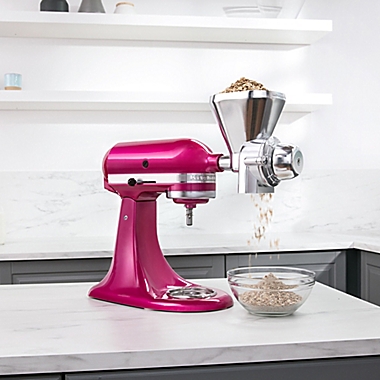 KitchenAid&reg; All Metal Grain Mill Attachment. View a larger version of this product image.