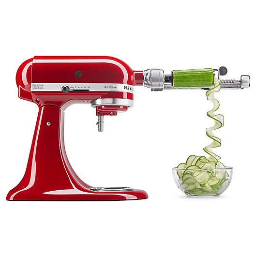 Alternate image 1 for KitchenAid® 5-Blade Spiralizer with Peel, Core, and Slice Stand Mixer Attachment