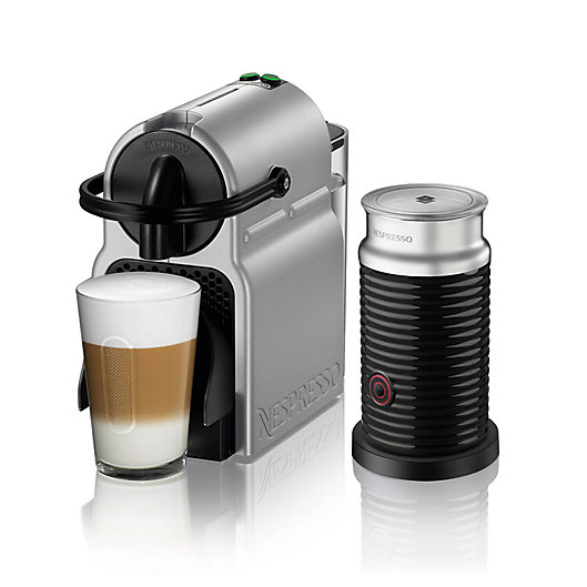 Alternate image 1 for Nespresso® by De'longhi Inissia Espresso Maker Bundle with Aeroccino Frother