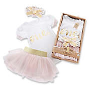 Baby Aspen 12-18M My First Birthday 3-Piece Tutu Outfit in Pink