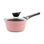 Neoflam&reg; Eela&trade; Ceramic Nonstick 1.5 qt. Covered Saucepan in Pink