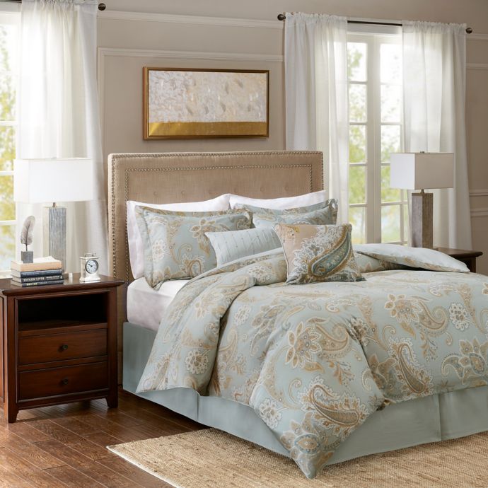 Harbor House Sienna Duvet Cover Set In Pale Blue Bed Bath Beyond