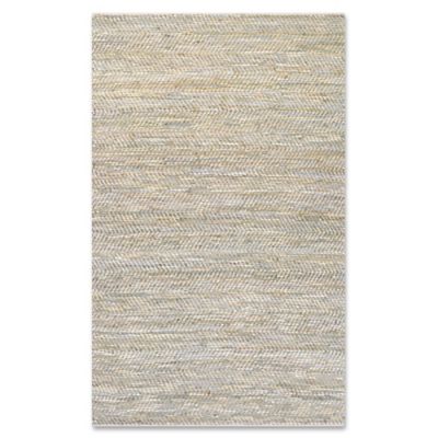Couristan&reg; Nature&#39;s Elements Clouds Rug in Oatmeal/Blue