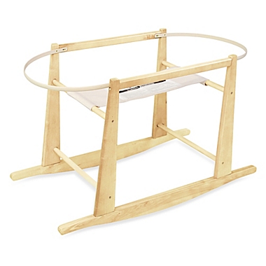 Jolly Jumper® Rocking Moses Basket Stand in Natural | Bed Bath 