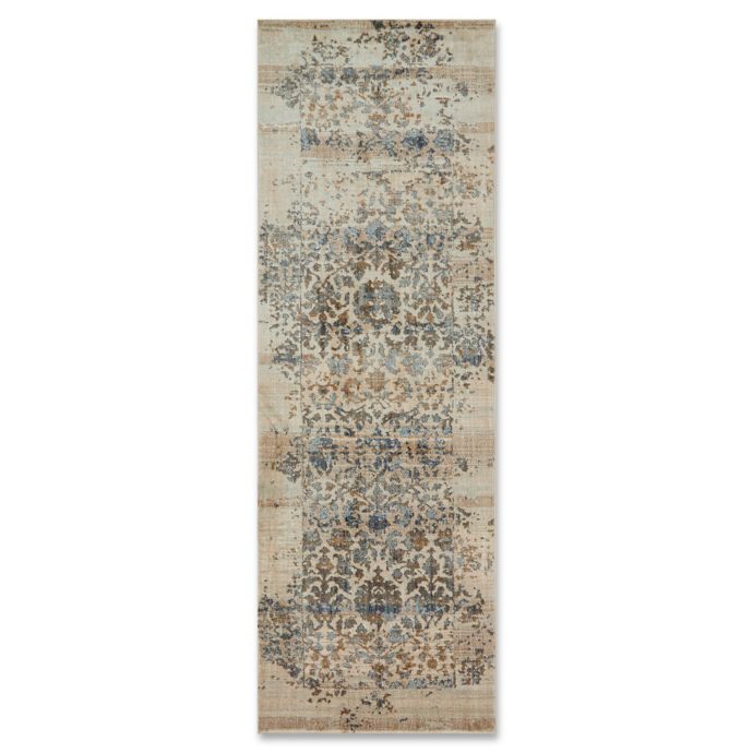 Magnolia Home By Joanna Gaines Kivi Rug in Ivory/Quarry Bed Bath & Beyond