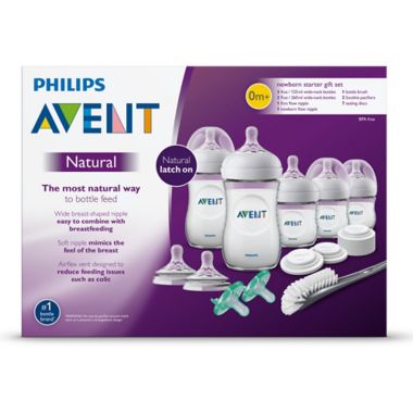 zij is Straat moordenaar Philips Avent Natural Baby Bottle Newborn Starter Gift Set | Bed Bath &  Beyond