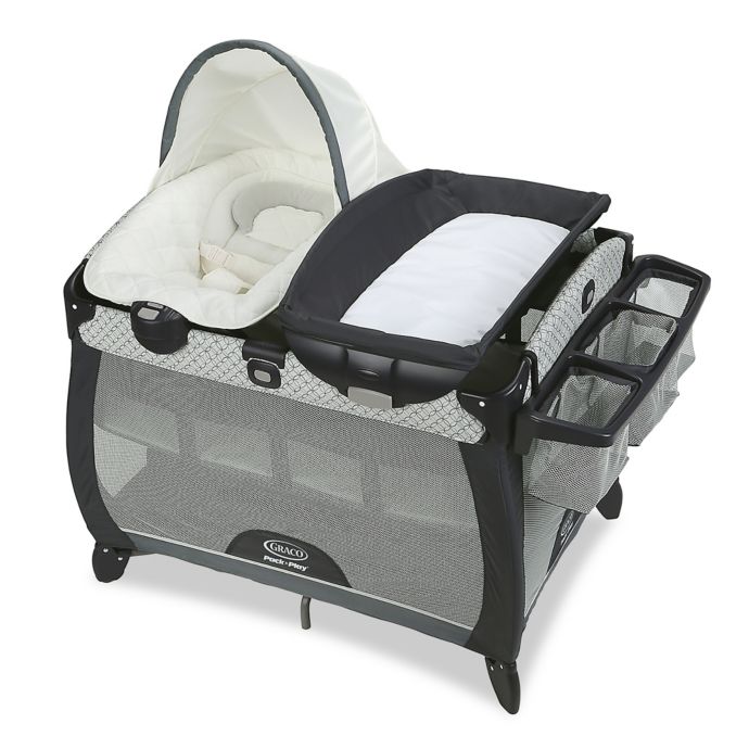 Graco Pack N Play Quick Connect Portable Napper Deluxe With