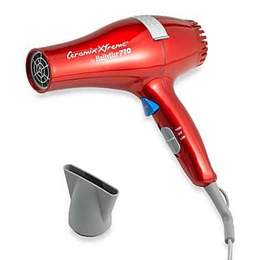 BaByliss&reg; Pro Ceramix Xtreme&trade; Red Professional Turbo Hair Dryer. View a larger version of this product image.