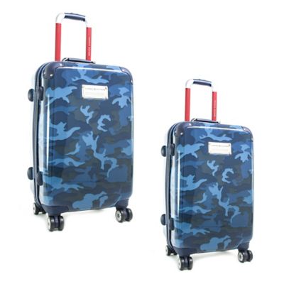 camo hardside luggage