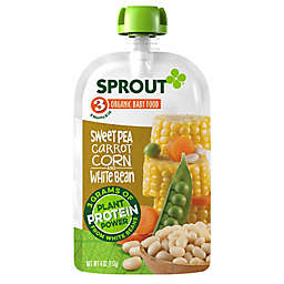 Sprout® 4 oz. Stage 3 Organic Baby Food in Sweetpea, Carrot, Corn and White Bean