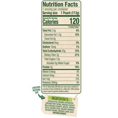 Sprout&reg; Power Pak 4 oz. Organic Toddler Food in Banana and Spinach Superblend. View a larger version of this product image.