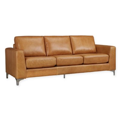 iNSPIRE Q&reg; Baldwin Leather Sofa