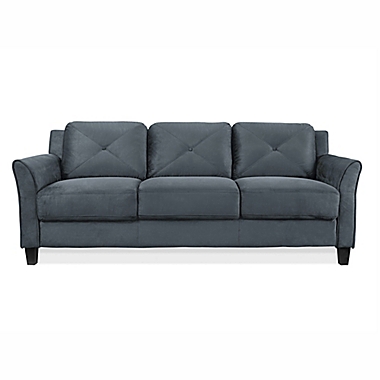 Wycliff Sofa in Dark Grey. View a larger version of this product image.