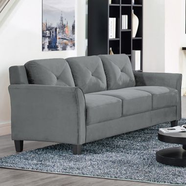Wycliff Sofa in Dark Grey. View a larger version of this product image.