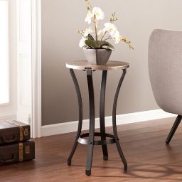 Accent End Tables Glass Metal Wood End Tables Bed Bath Beyond