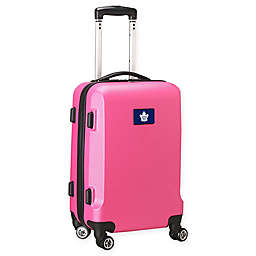 NHL Toronto Maple Leafs 20-Inch Hardside Carry On Spinner in Pink